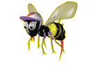 gifs abeille du net